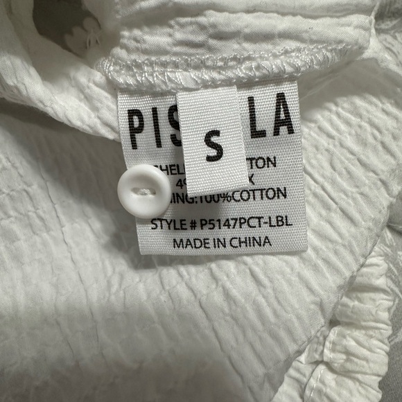 PISTOLA Adriana Tie Hem Top, Size Small. (v) - Picture 11 of 13